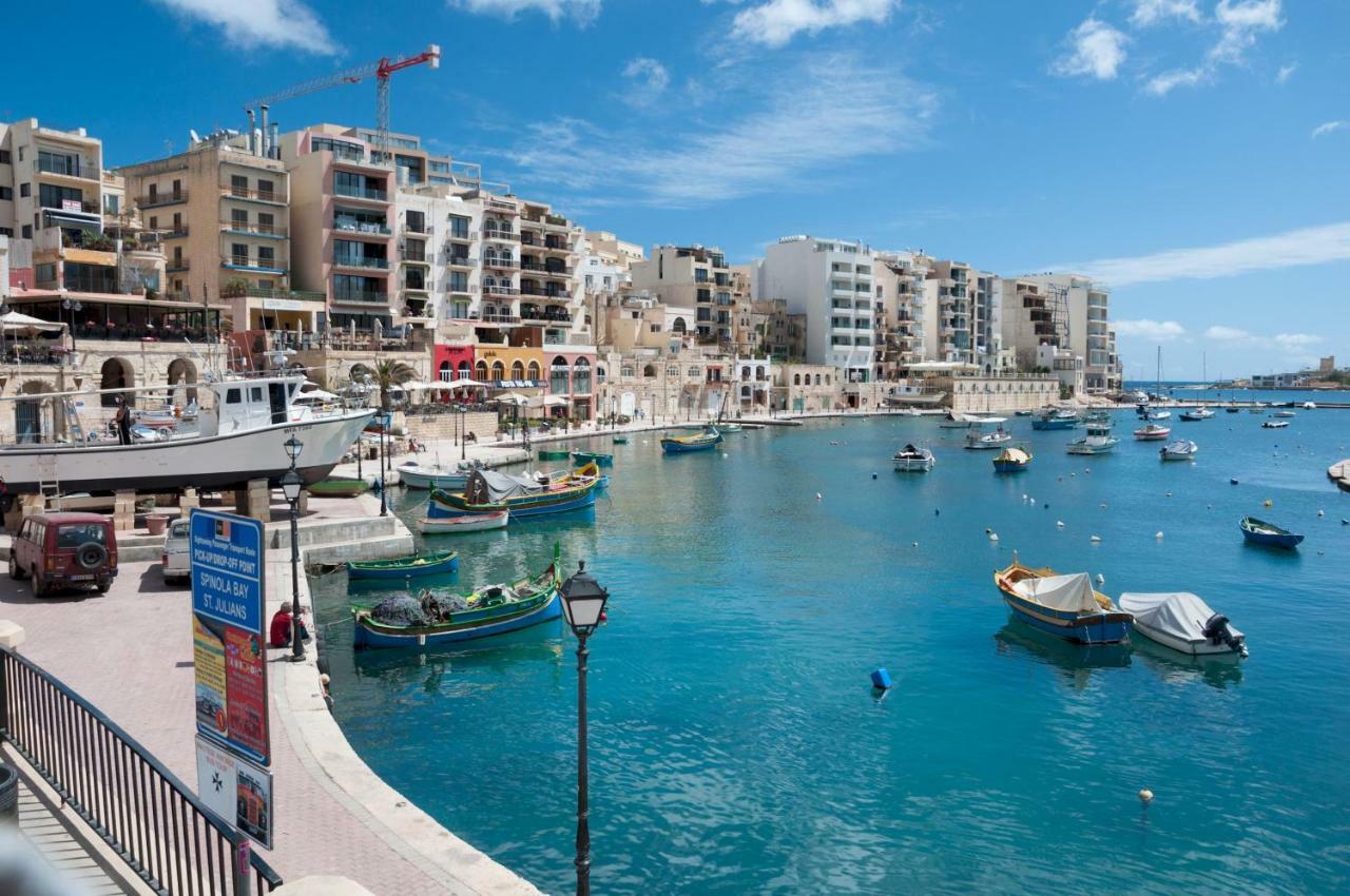 Cosy 1Br Penthouse With Terrace, Great Location Apartamento Gzira Exterior foto