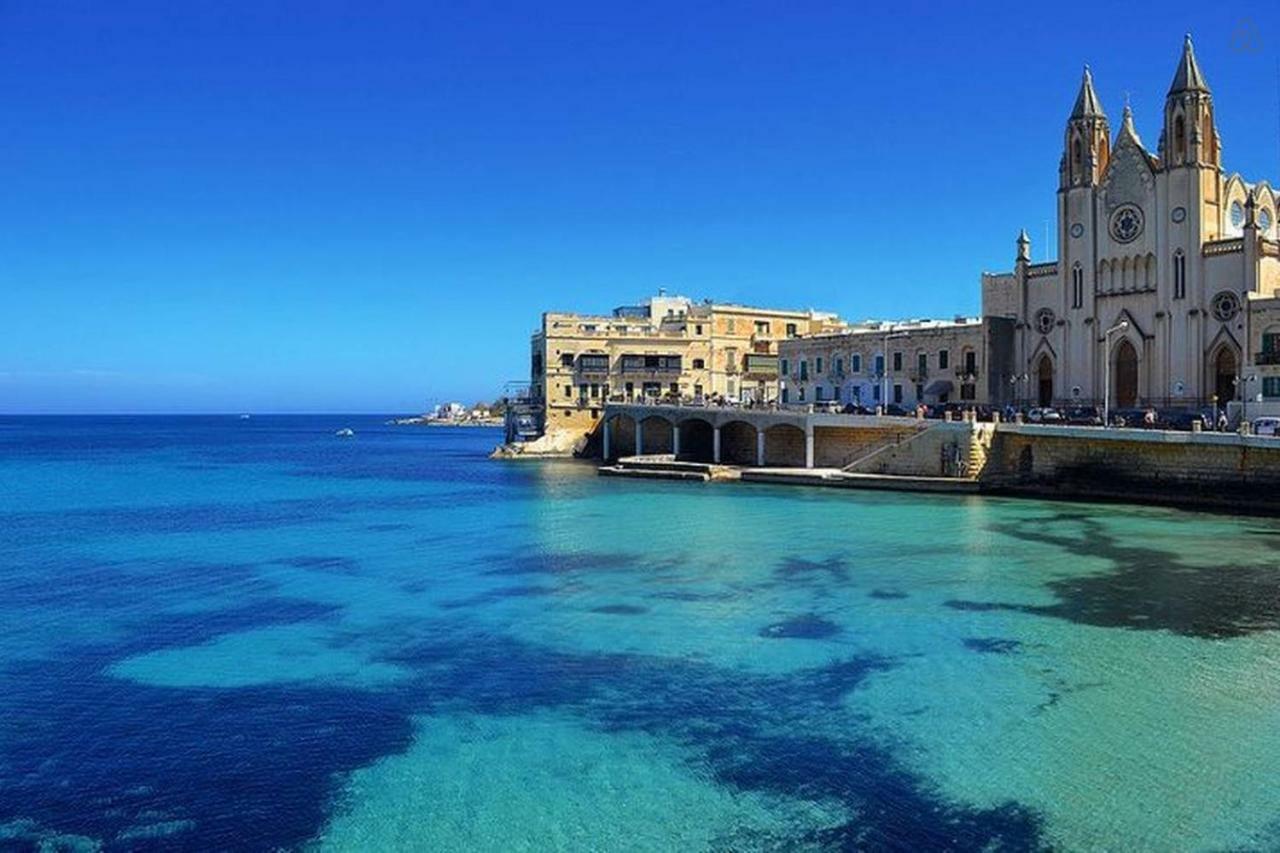 Cosy 1Br Penthouse With Terrace, Great Location Apartamento Gzira Exterior foto